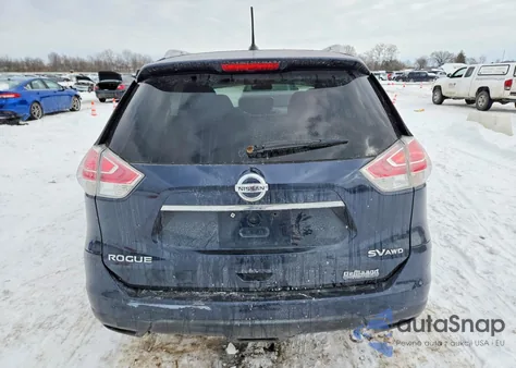 2015 Nissan Rogue S z USA, uszkodzony, nr VIN KNMAT2MV7FP582837